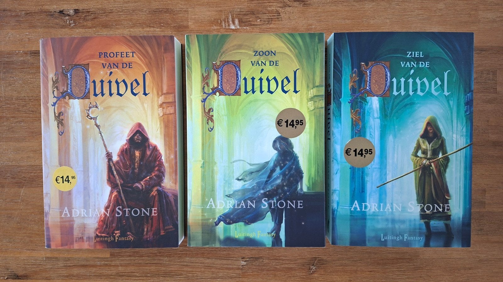 De Duivel trilogie - Adrian Stone, Ophalen of Verzenden, Gelezen, Adrian stone