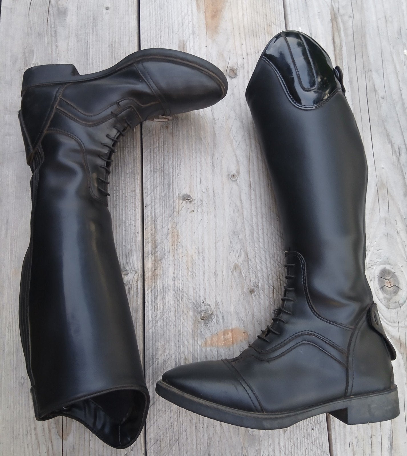 Rijlaarzen Excalibur Junior

- maat 35, Dieren en Toebehoren, Paardrijkleding, Dressuur, Ophalen of Verzenden, Zo goed als nieuw