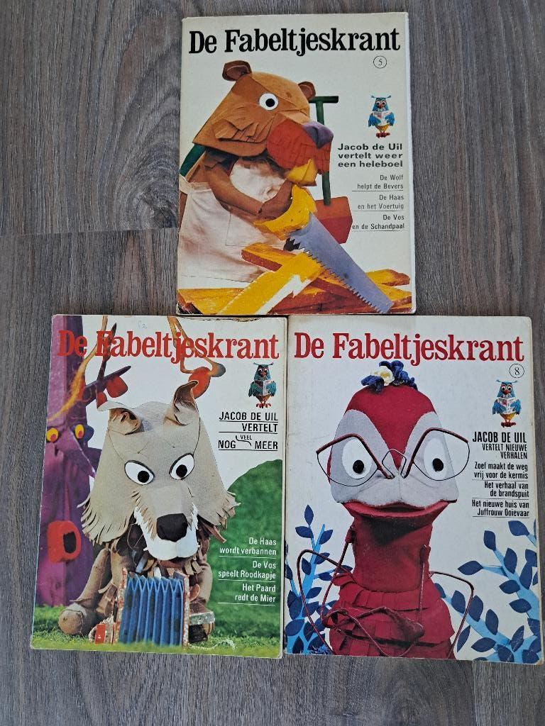 Oude fabeltjeskrant boekjes, Antiek en Kunst, Ophalen, Onbekend