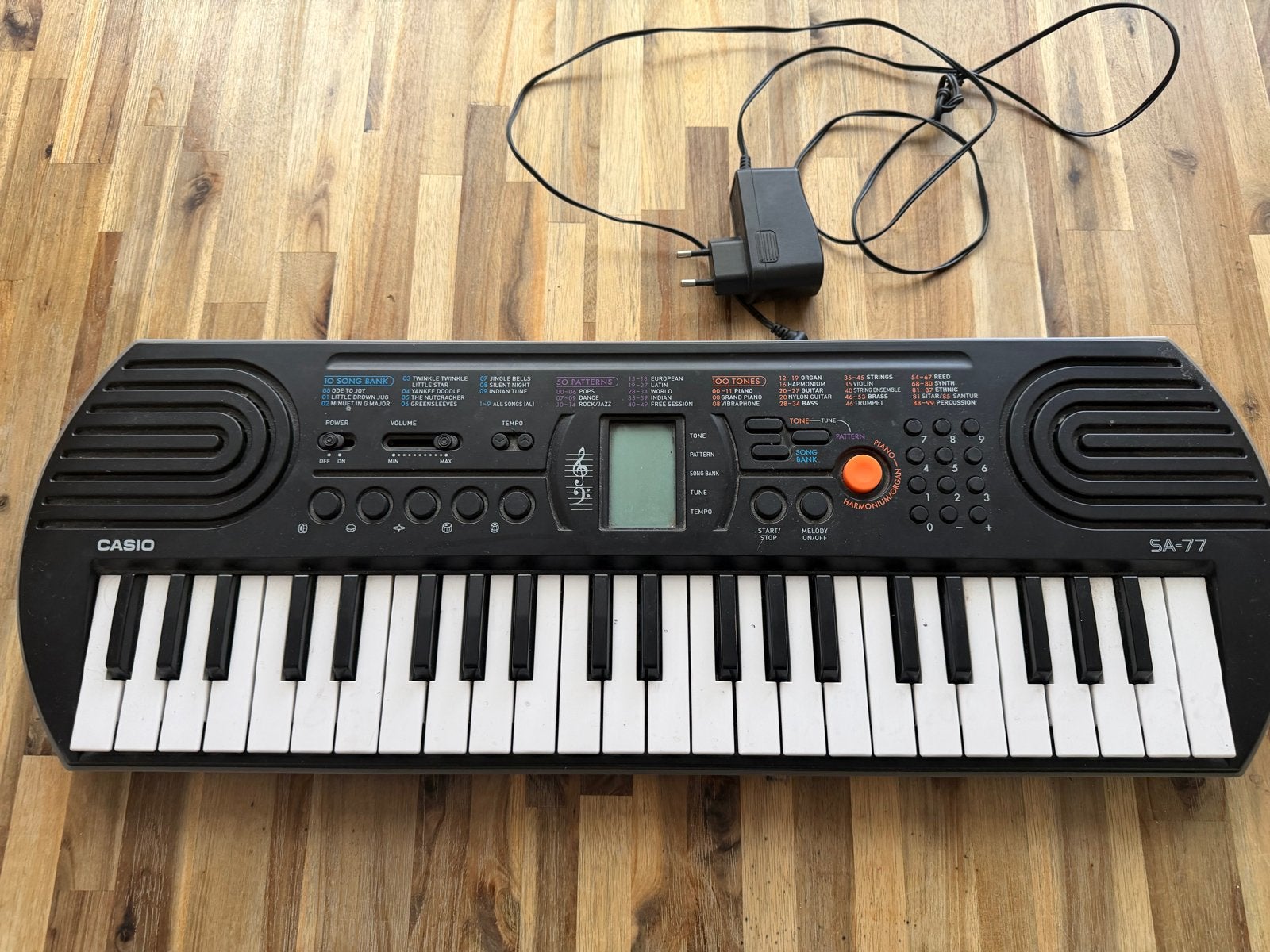 Casio SA-77 Keyboard -, Muziek en Instrumenten, Ophalen of Verzenden, Zo goed als nieuw, 49 toetsen, Casio