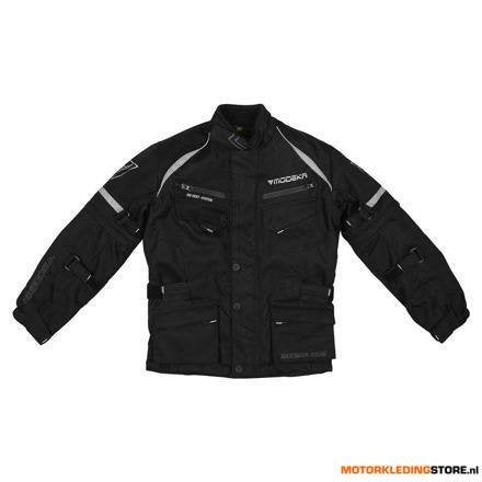 Modeka Tourex II Kinder Motorjas, Zwart, Motoren, Ophalen of Verzenden, Nieuw met kaartje