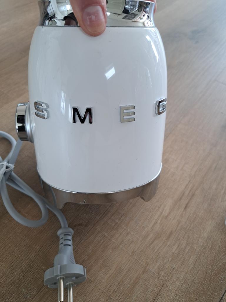 Smeg PBF01WHEU Personal Blender Wit Retro, Witgoed en Apparatuur, Blenders, Nieuw, Blender, Ophalen of Verzenden