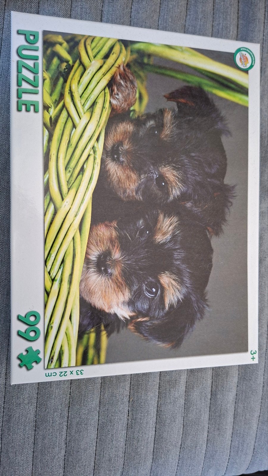 3 Puzzels: My Little Pony, Hond, en 2 Puppy's, Ophalen of Verzenden, Meer dan 50 stukjes, Zo goed als nieuw