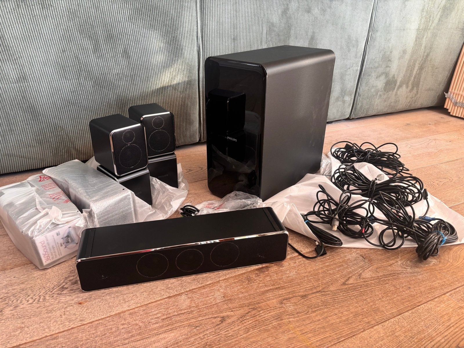 Philips HTS9520/9540 Home Cinema Systeem, Audio, Tv en Foto, Ophalen, Philips, Gebruikt, Blu-ray-speler