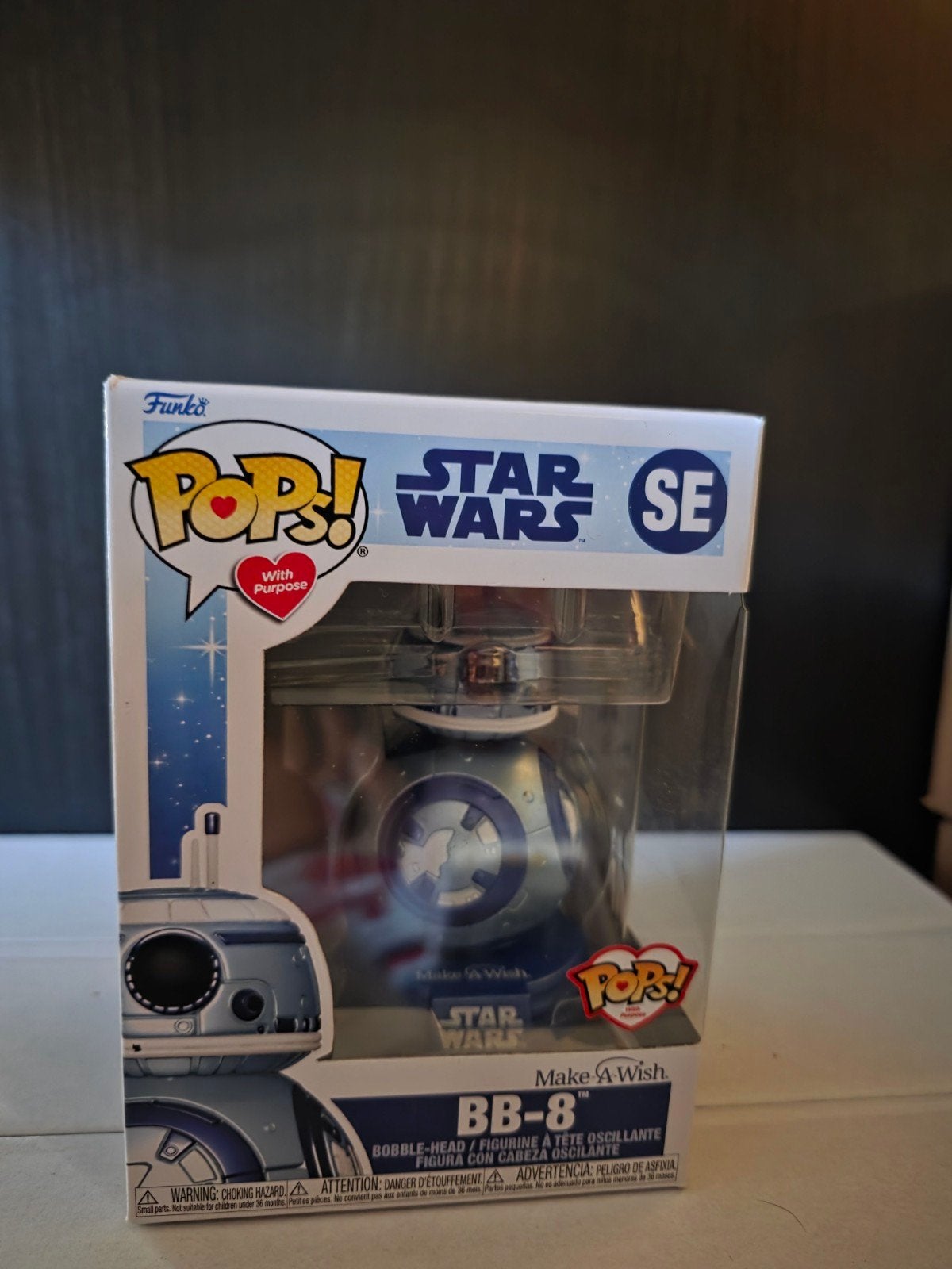 Funko Pop! Star Wars BB-8 Make-A-Wish SE Bobble-Head, Ophalen of Verzenden, Nieuw