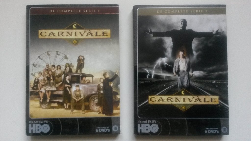 Carnivale Complete serie 12disc set, Cd's en Dvd's, Dvd's | Tv en Series, Extra's, Vanaf 16 jaar, Verzenden, Nederlands