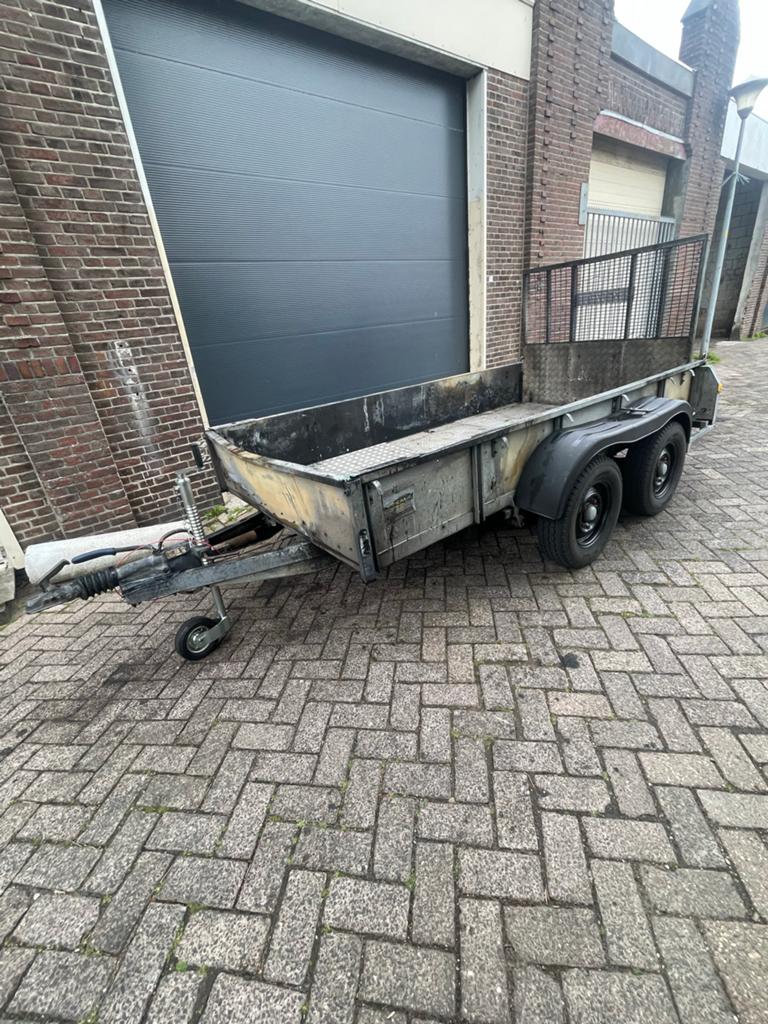 Ifor Williams Machinetransporter 2600kg - Veel vernieuwd!, Auto diversen, Aanhangers en Bagagewagens, Ophalen, Gebruikt
