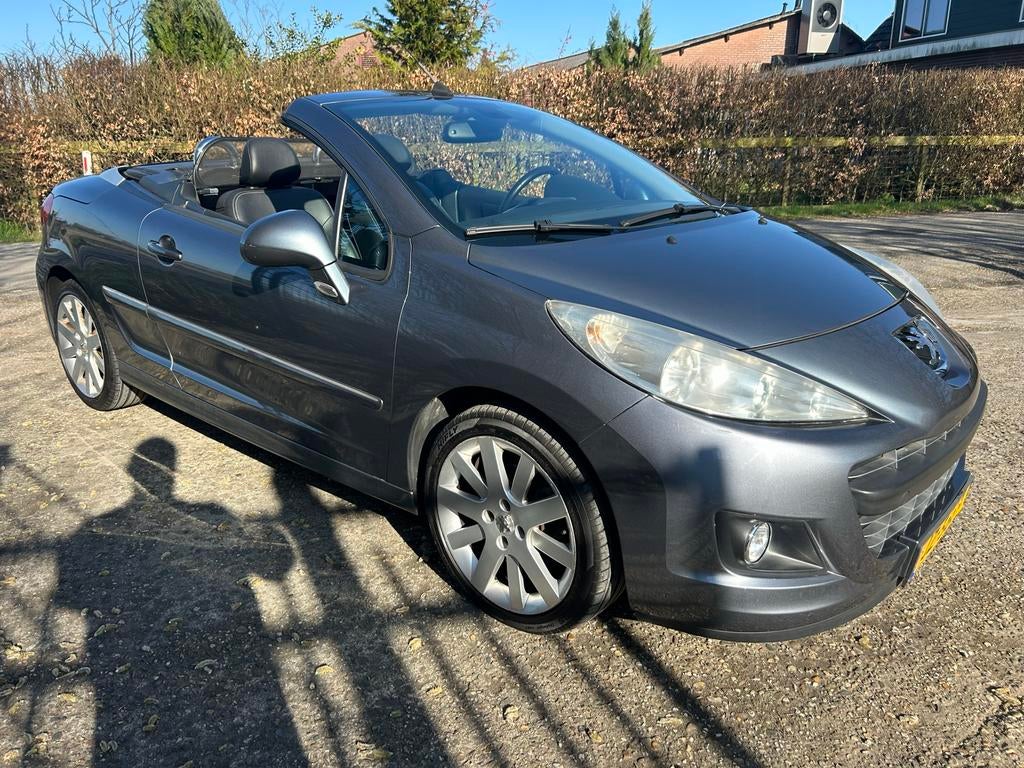 Peugeot 207 1.6 16V 2011 Grijs, Auto's, Peugeot, Bedrijf, Benzine, D, Cabriolet, Handgeschakeld, Geïmporteerd, Zilver of Grijs