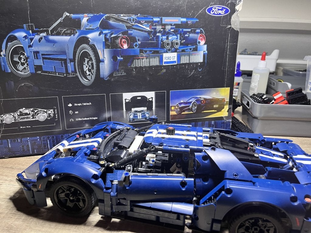 LEGO Technic 2022 Ford GT Auto Supercar Modelbouwpa 42154, Niet ingevuld, Niet ingevuld, Niet ingevuld