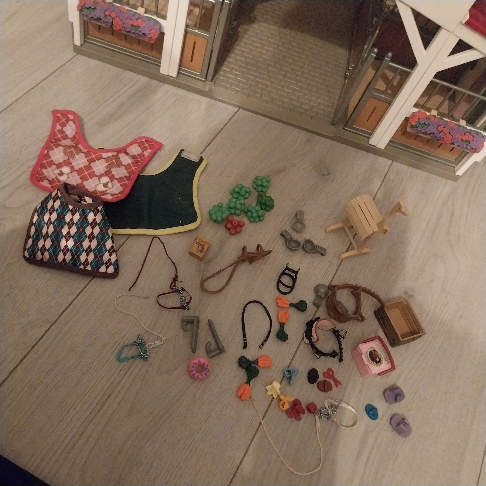 schleich paardenstal, Ophalen of Verzenden, Gebruikt