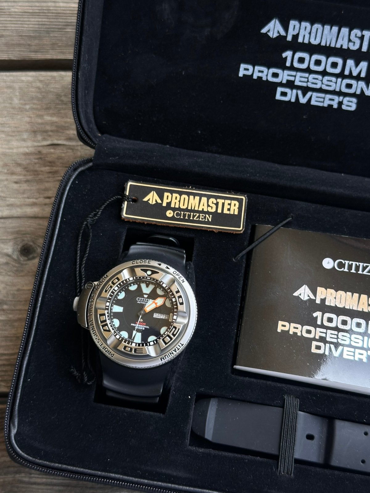 Citizen Autozilla NH6930, Sieraden, Tassen en Uiterlijk, Ophalen, Zo goed als nieuw, Staal, Citizen