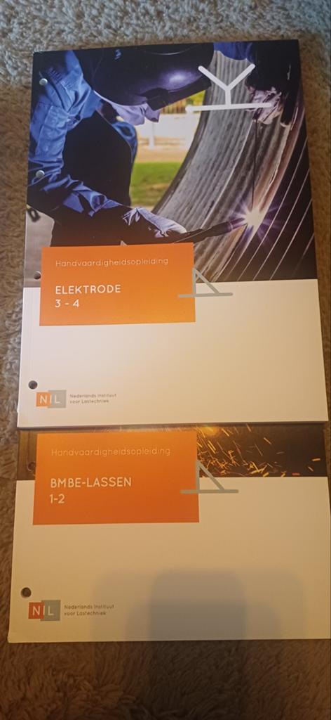 NIL Handvaardigheidsopleiding Lasboeken (6 stuks), Boeken, Studieboeken en Cursussen, Zo goed als nieuw, MBO, Beta, Ophalen of Verzenden