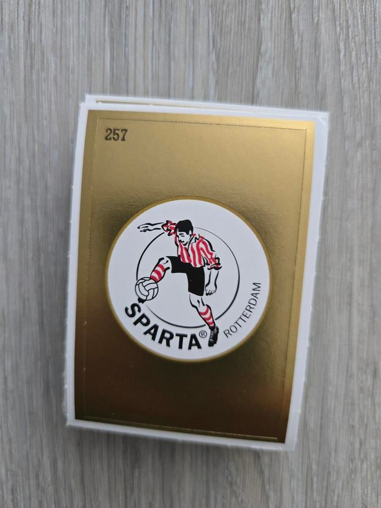 Plus Voetbal Stickers Sparta, Verzamelen, Ophalen of Verzenden, Nieuw, Sparta, Poster, Plaatje of Sticker