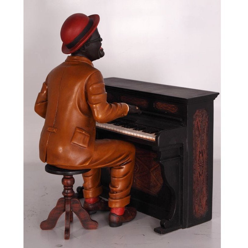 Piano Player – Jazz Pianist beeld Hoogte 49 cm, Ophalen, Nieuw, Overige typen