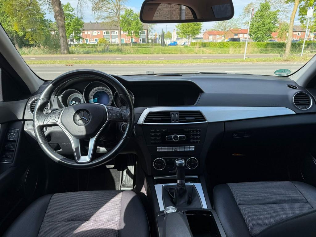 Mercedes-Benz C-klasse 180 Business Class Avantgarde WEINIG, Euro 5, 1370 kg, Zwart, Handgeschakeld