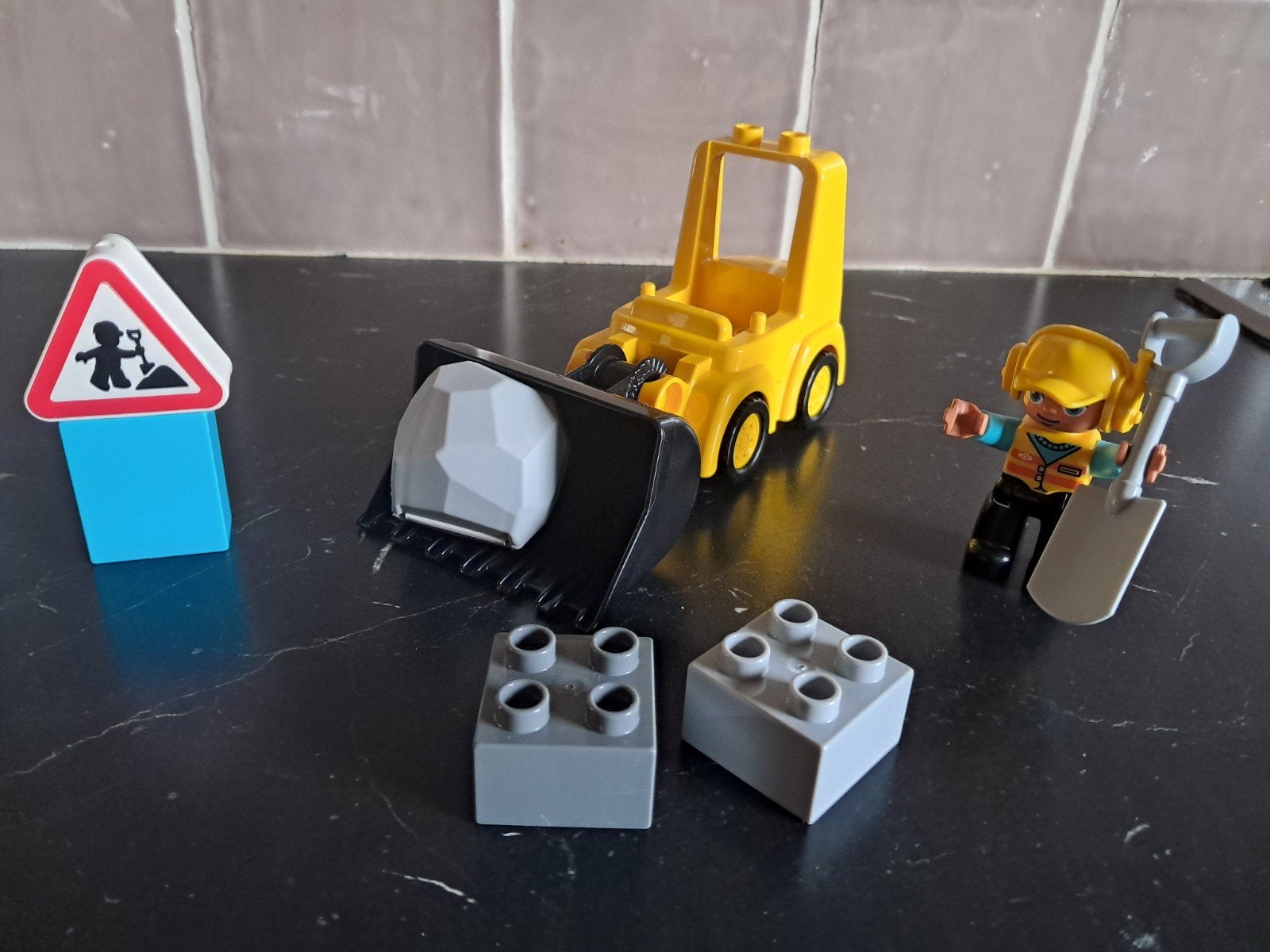 Duplo 10930 Buldozer, Ophalen of Verzenden, Zo goed als nieuw, Duplo