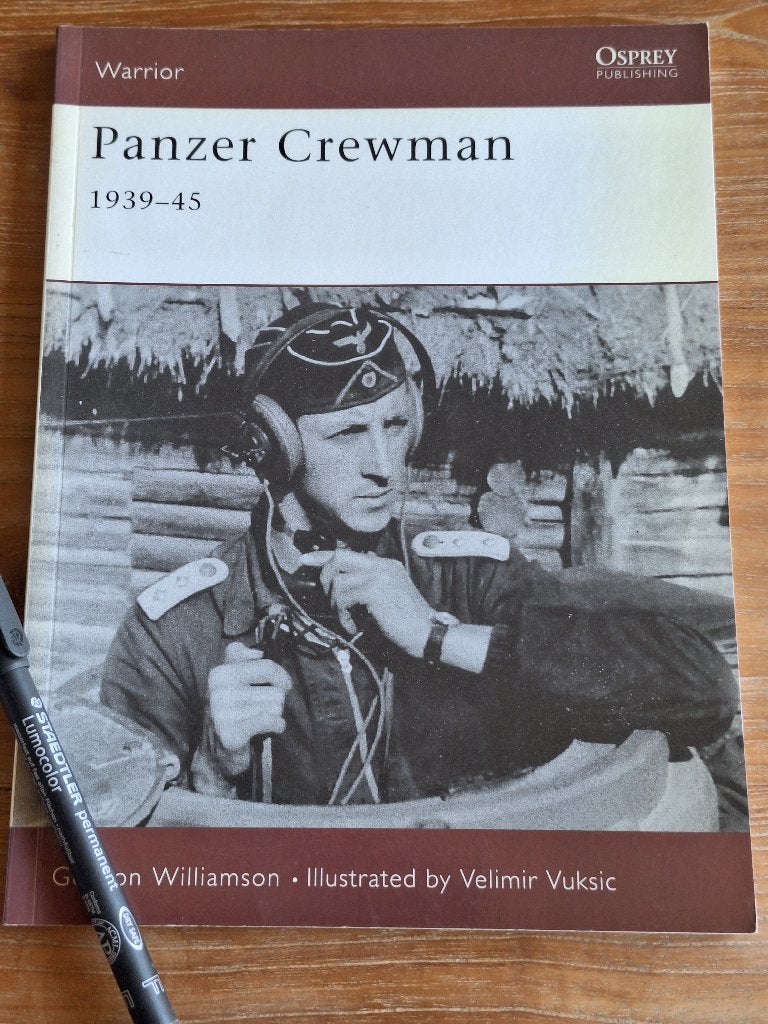 Panzer Crewman 1939-45, Ophalen of Verzenden, Tweede Wereldoorlog, Zo goed als nieuw, Overige onderwerpen