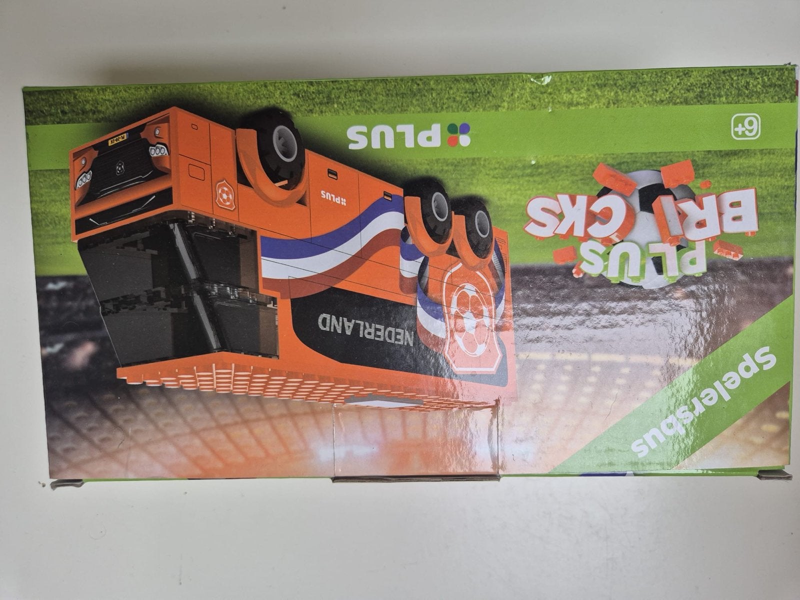 Plus Bricks Spelersbus Nederland Bouwset, Ophalen of Verzenden, Nieuw, Overige merken