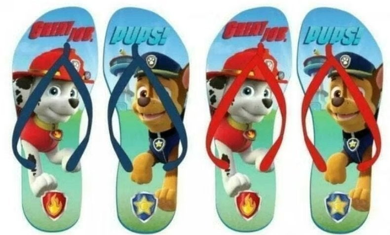 Paw Patrol Teenslippers - 24/25 - 28/29 en 30/31, Zwemschoenen, Jongen of Meisje, Nieuw, Overige maten