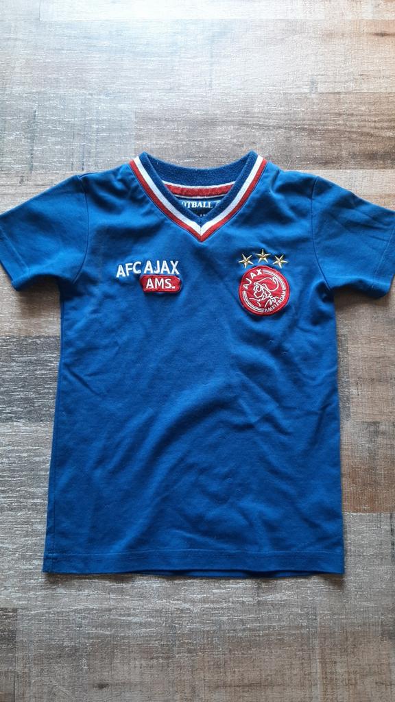 Ajax shirt mt 128, Kinderen en Baby's, Kinderkleding | Maat 128, Ajax, Gebruikt, Jongen of Meisje, Ophalen of Verzenden