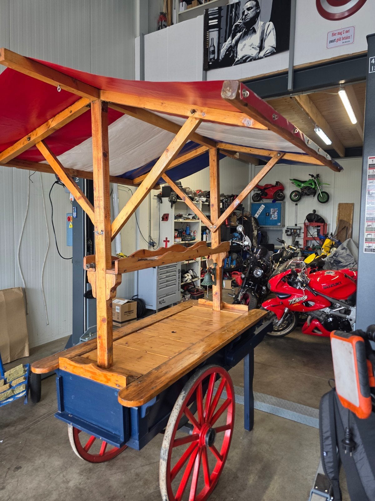Authentieke Hollandse Haringkraam voor Feestjes en Markten, Ophalen of Verzenden