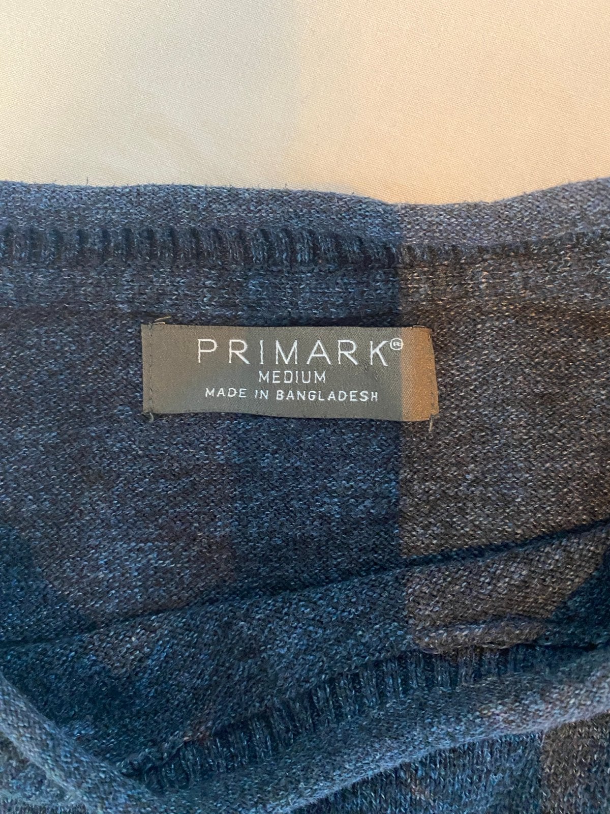 Primark Trui Maat M - Donkerblauw, Kleding | Heren, Ophalen of Verzenden, Gedragen, Maat 48/50 (M), Blauw