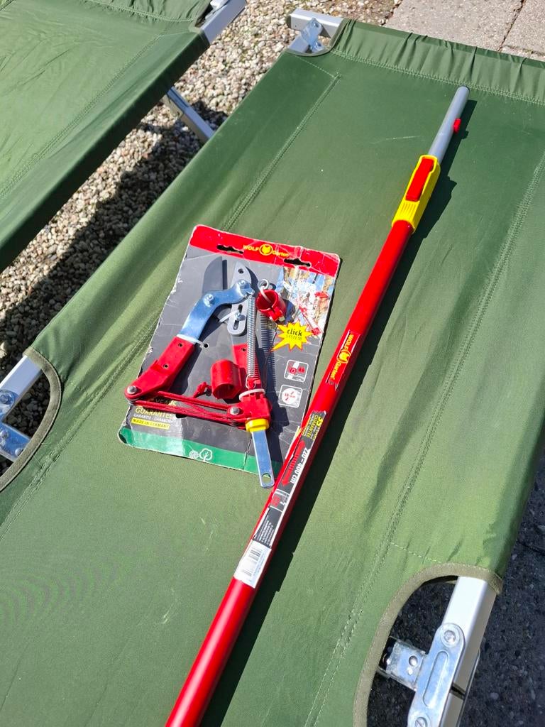 Wolf-Garten Snoeischaar met Telescoopsteel (220-400cm), Ophalen, Nieuw, 30 t/m 39 mm, Wolf-Garten