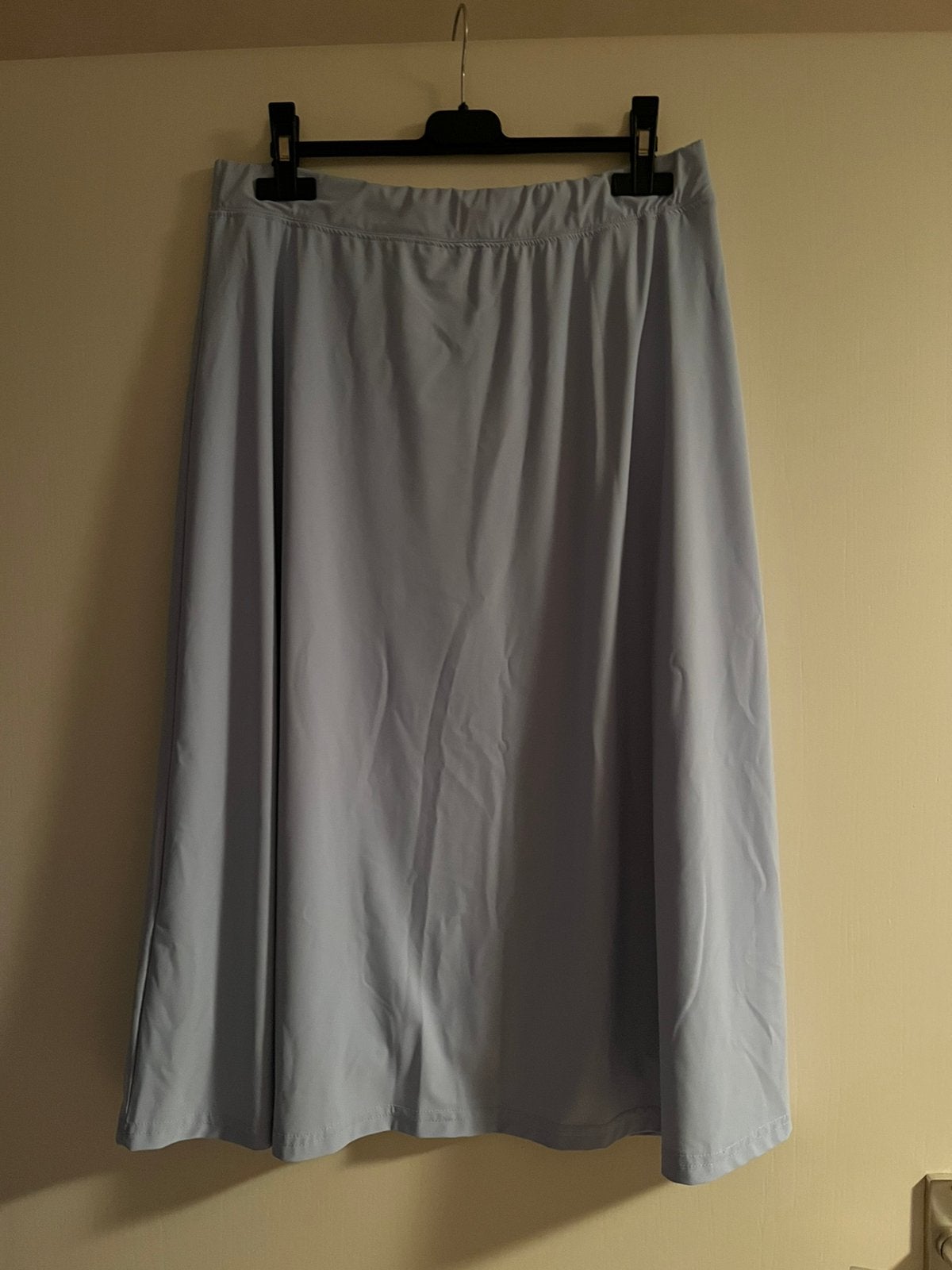 Donna Due Travelstof Rok Lichtblauw, Ophalen of Verzenden, Nieuw, Maat 46/48 (XL) of groter, Blauw