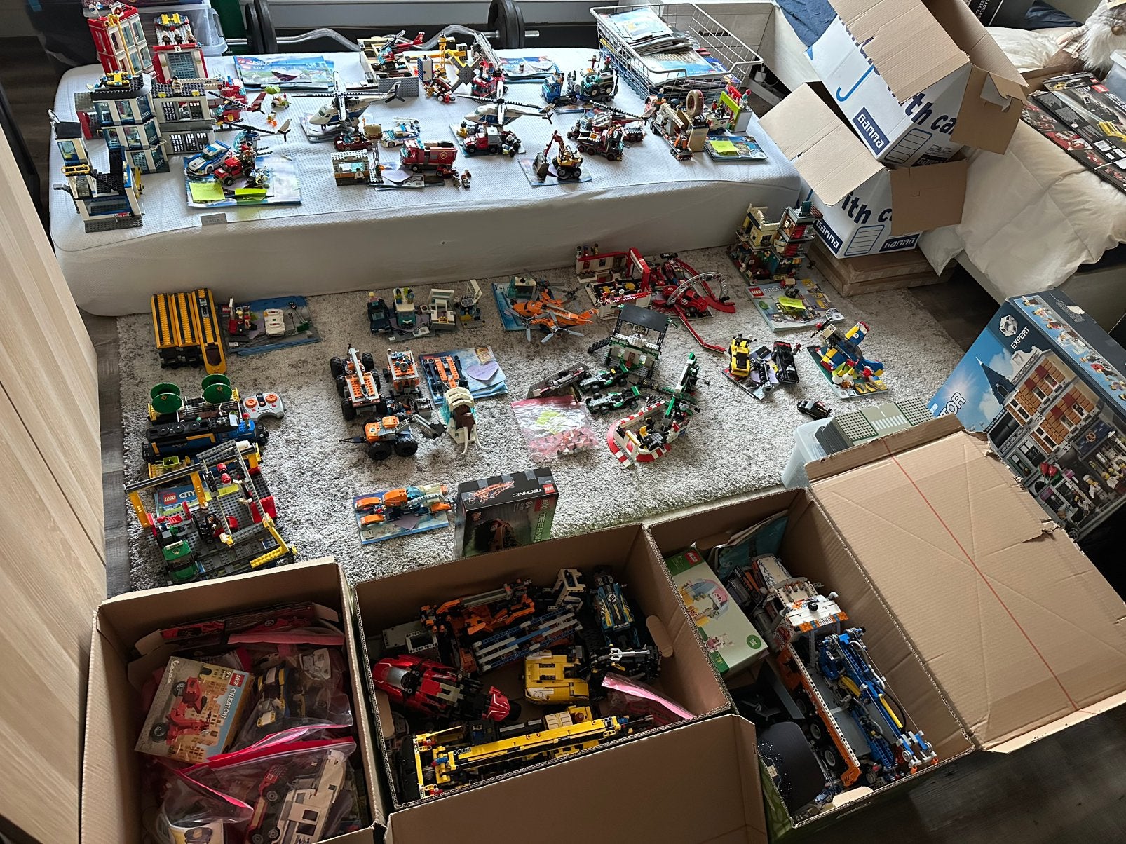Groot LEGO lot, Ophalen, City, Compleet, Lego