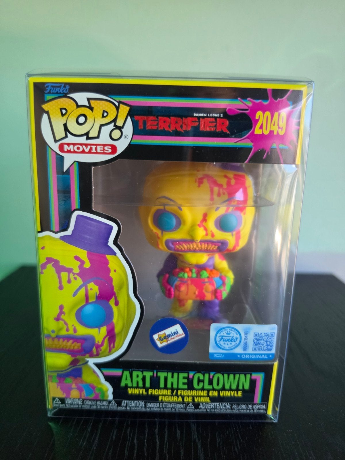 Funko Pop! Movies Terrifier Art the Clown 2049, Ophalen of Verzenden, Zo goed als nieuw