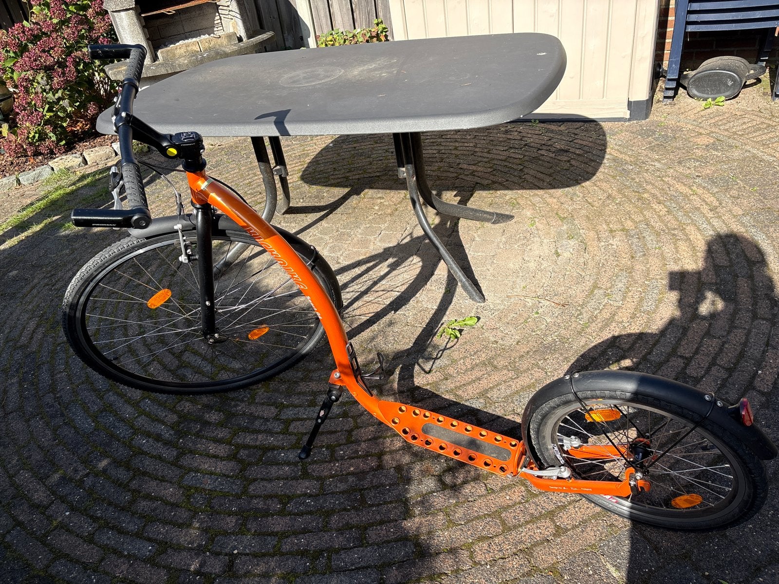 Kickbike Sport G4 step - Oranje, zo goed als nieuw, Fietsen en Brommers, Ophalen, Zo goed als nieuw, Kickbike