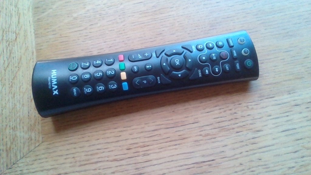 Humax 5300 afstandsbediening, Ophalen of Verzenden, Zo goed als nieuw, Mediaspeler