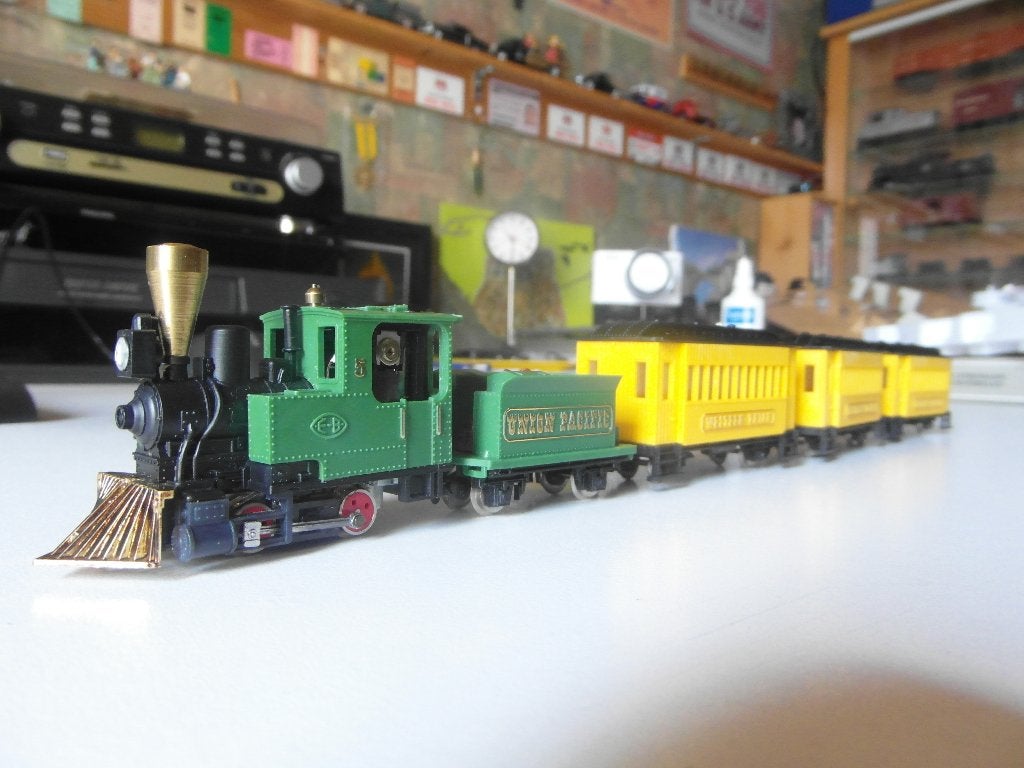 Egger Bahn 711200 H0e Union Pacific Western Trein, Hobby en Vrije tijd, Modeltreinen | H0, Overige merken, Treinset, Gelijkstroom