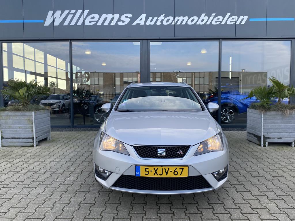 SEAT Ibiza ST 1.2 TSI FR Navigatie, Climate Control & Cruise, Euro 5, Stof, Gebruikt, Zwart
