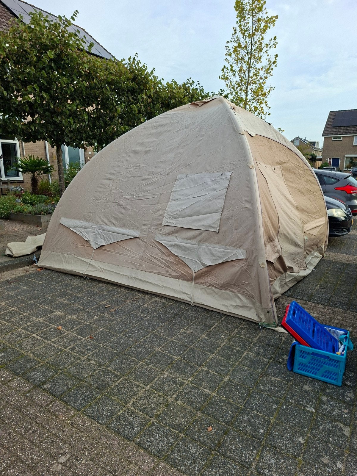 karsten opblaastent 350, Ophalen, Tot en met 4
