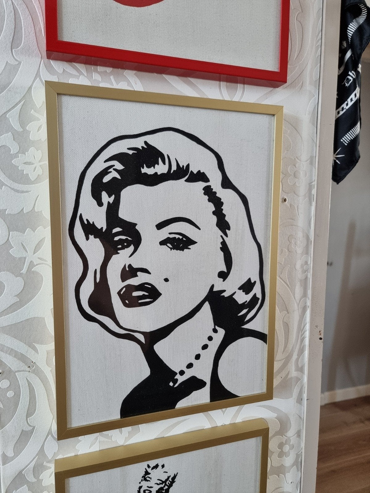 Marilyn Monroe ingelijst A4, Ophalen of Verzenden