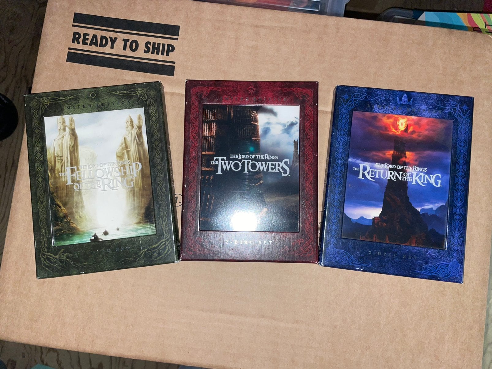 Lord of the Rings DVD’s set, Engels, Speciale editie, Fantasy, Ophalen of Verzenden