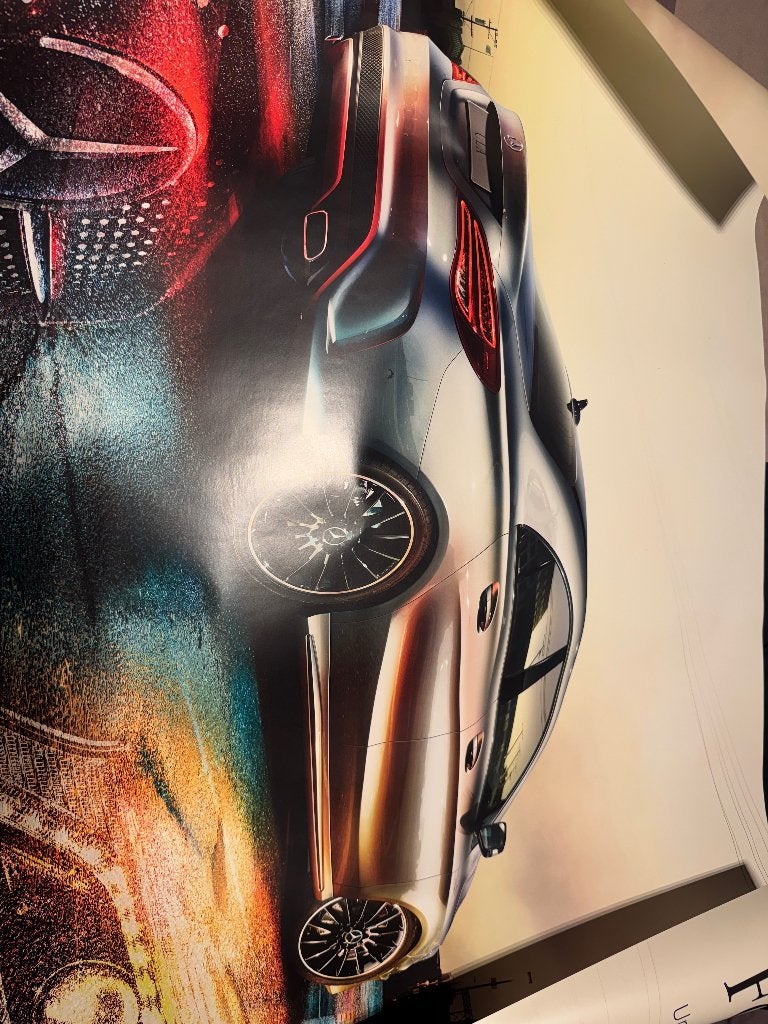 Mercedes posters, Ophalen, Gebruikt, A1 t/m A3