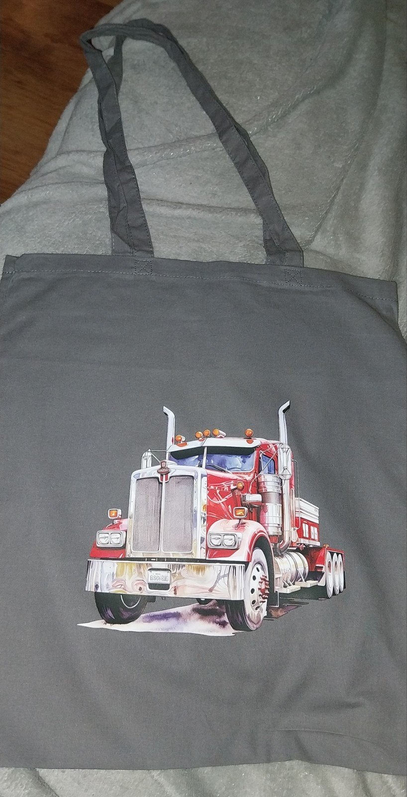 Nieuwe katoenen tas met vrachtwagen print, Ophalen of Verzenden, Nieuw, Shopper