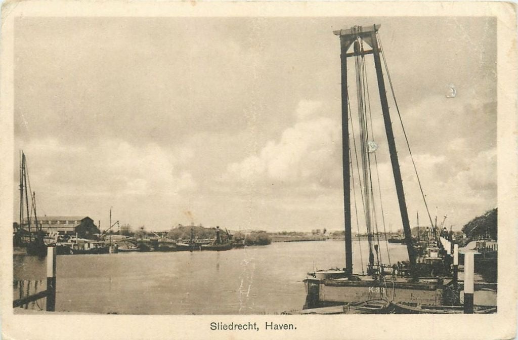 701-431-029 Sliedrecht Haven, Verzamelen, Ophalen of Verzenden, Voor 1920, Zuid-Holland