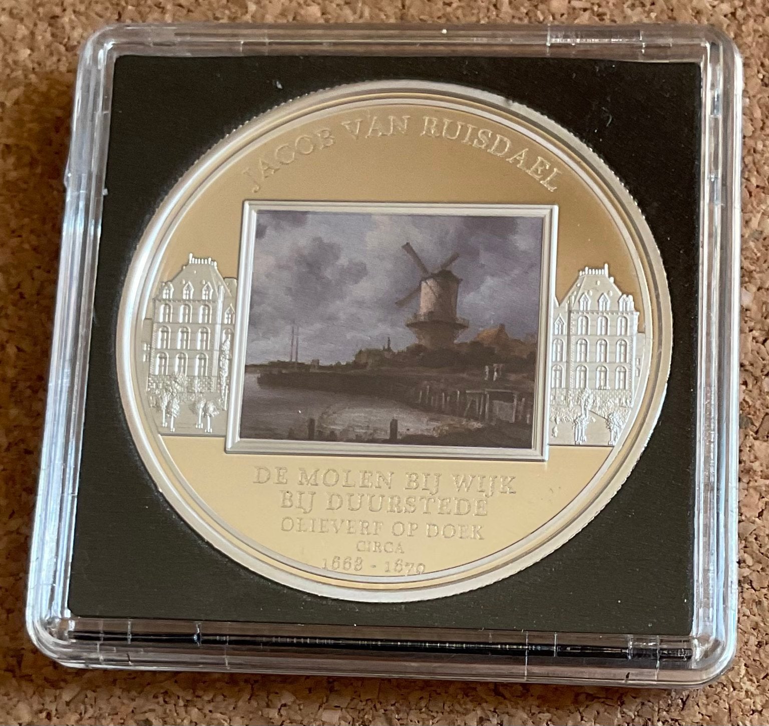Penning - Rijksmuseum - Jacob van Ruisdael - Molen bij Wijk, Ophalen of Verzenden, Overige materialen, Nederland