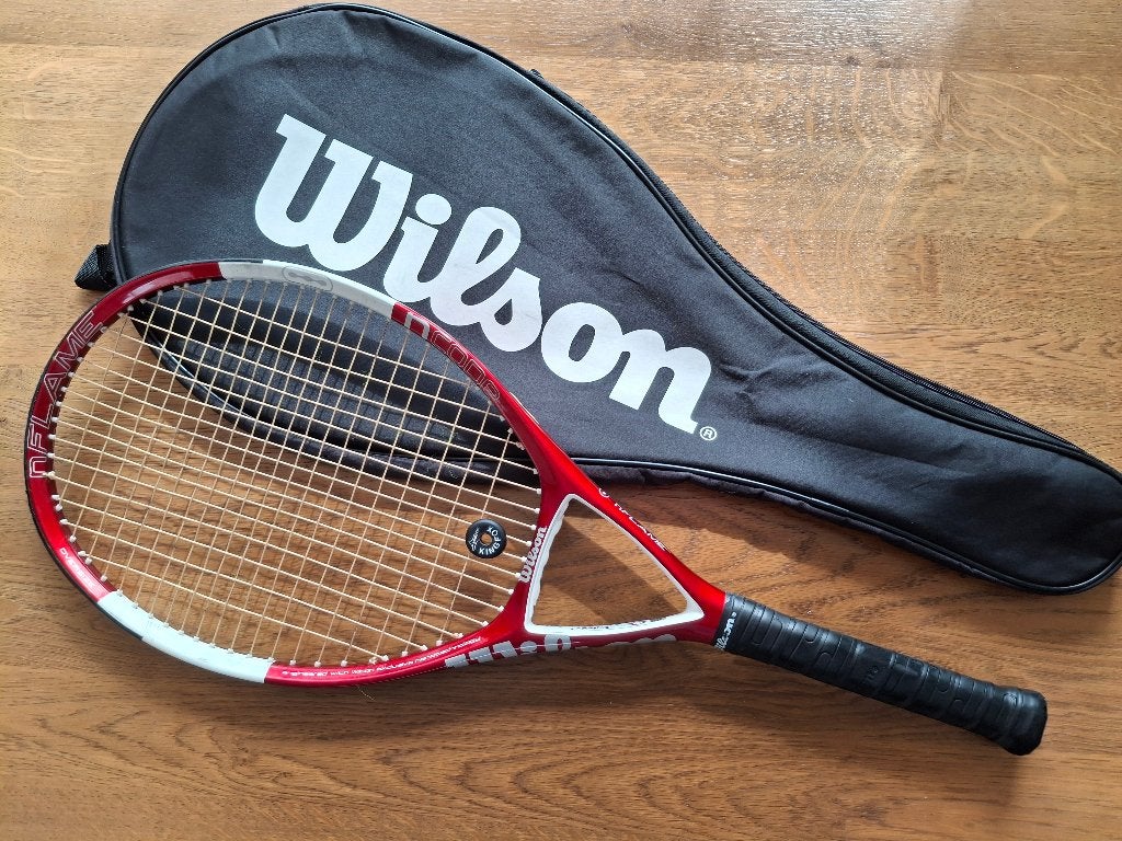 Tennisracket, Ophalen, Gebruikt, Racket, Wilson