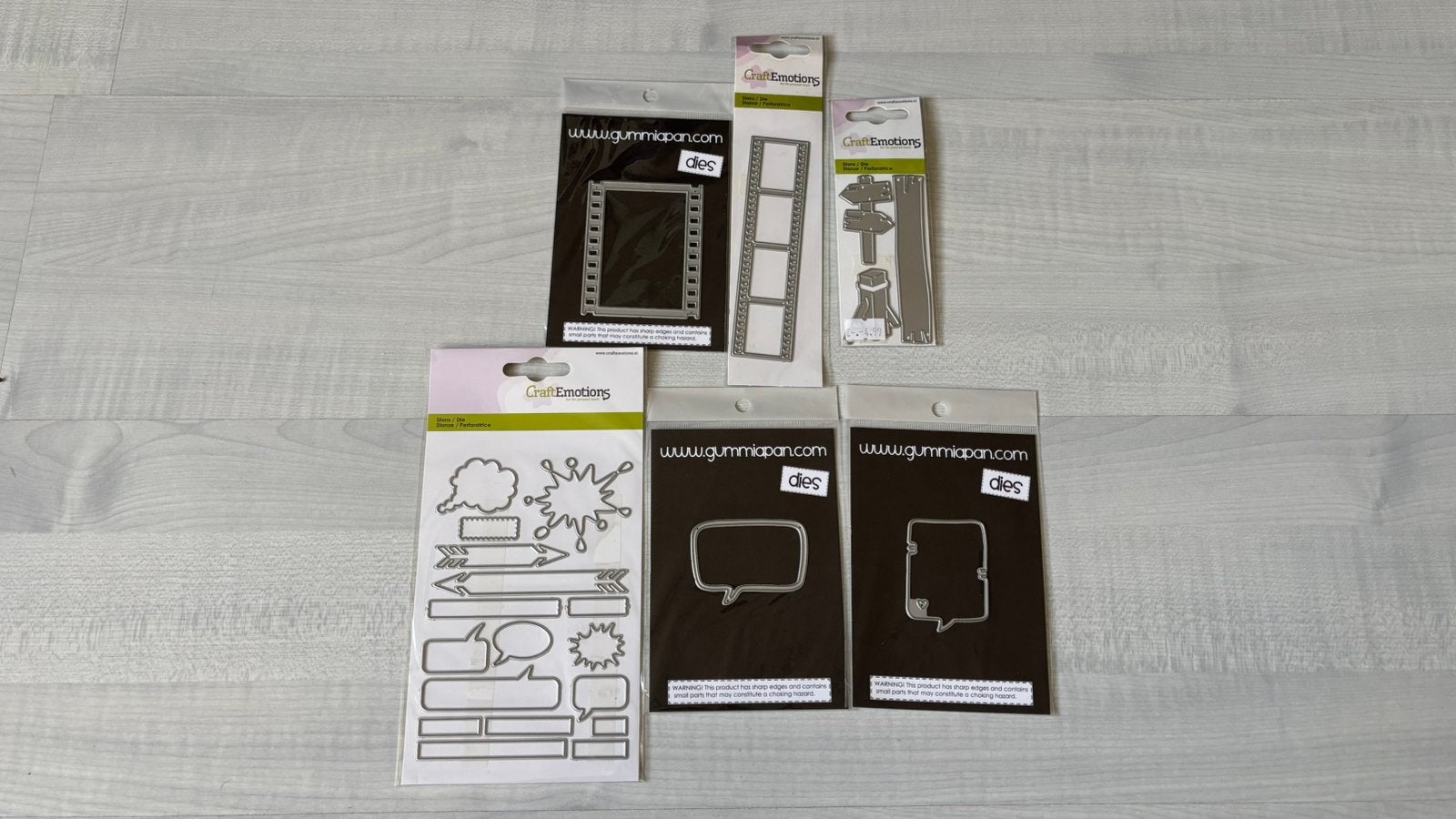 Set stansen verschillende designs, Ophalen of Verzenden, Zo goed als nieuw