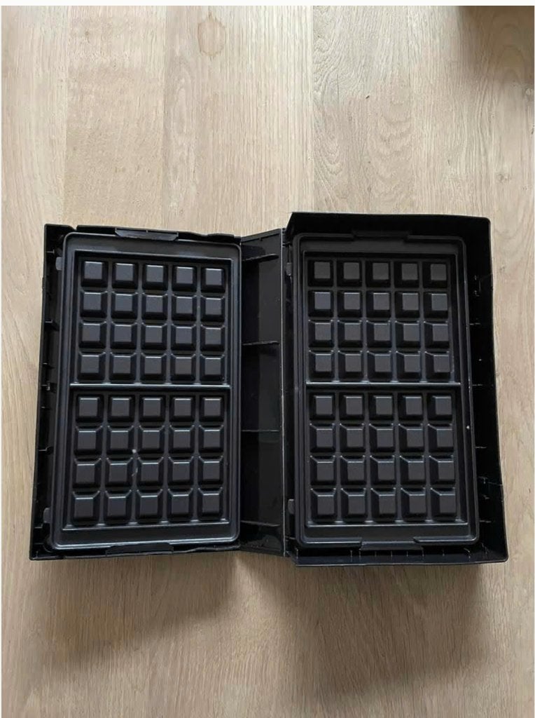 Tefal Wafel platen - Snack Collection, Ophalen of Verzenden, Uitneembare platen, Zo goed als nieuw