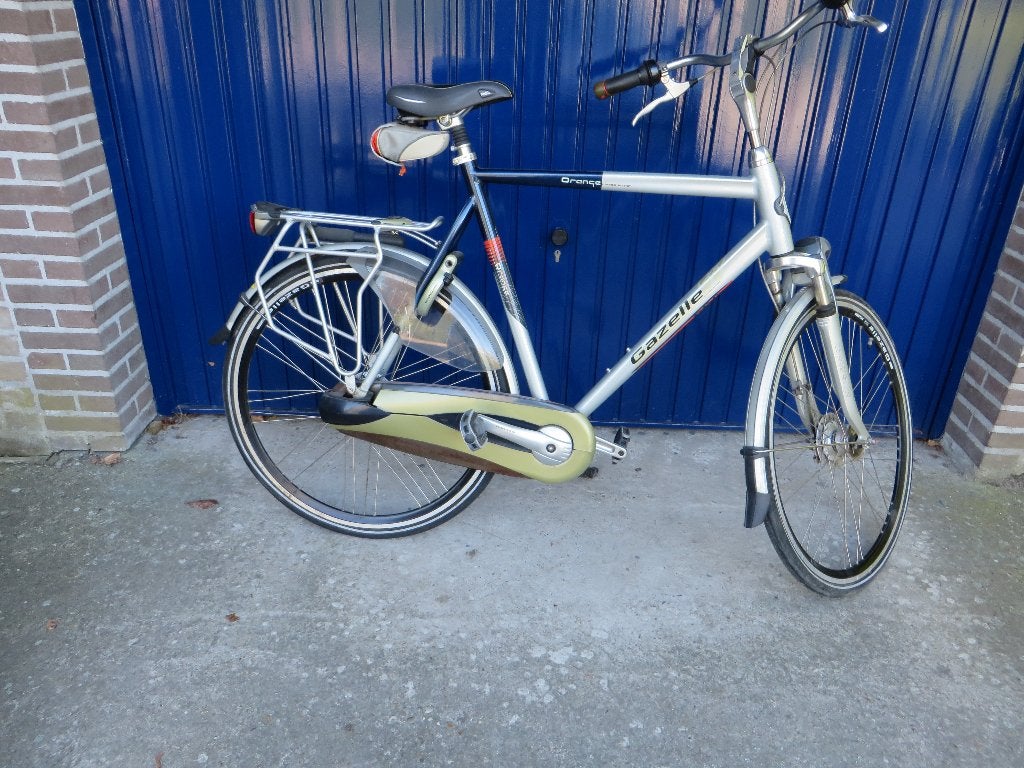 Gazelle herernfiets Orange limited, Ophalen, Versnellingen, Zo goed als nieuw, 65 cm of meer