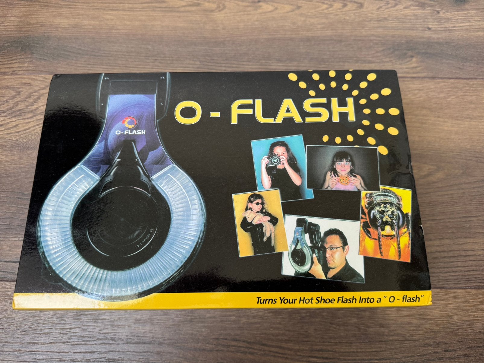 O-Flash F155 ringflash adapter Canon/Nikon, Ophalen of Verzenden, Zo goed als nieuw, Overige merken