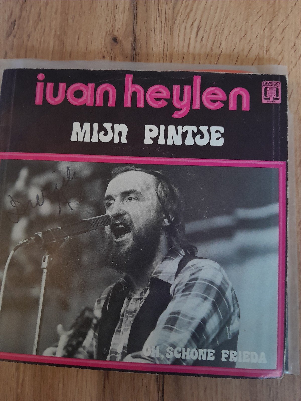 iuan heylen 7 inch mijn pintje, Cd's en Dvd's, Vinyl Singles, Ophalen of Verzenden, Zo goed als nieuw, Nederlandstalig