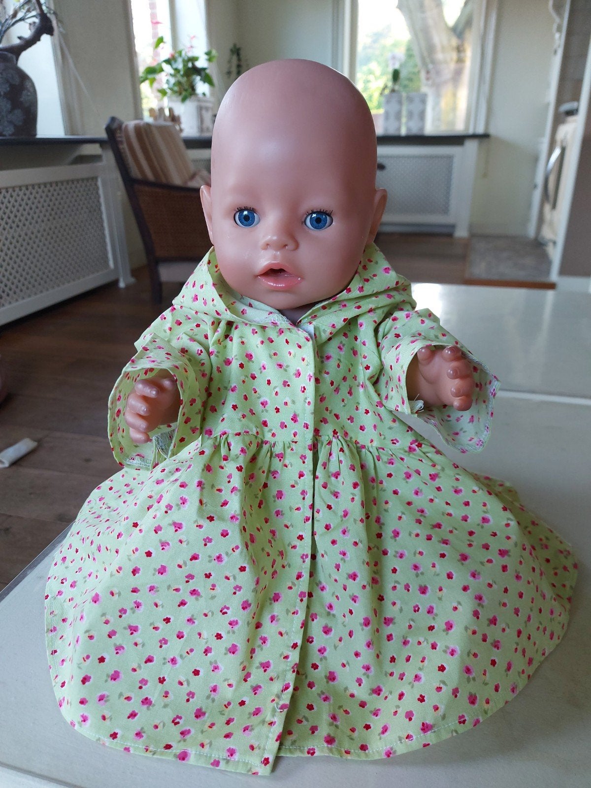 zwierjurk baby born pop 43cm, Ophalen of Verzenden, Nieuw, Babypop