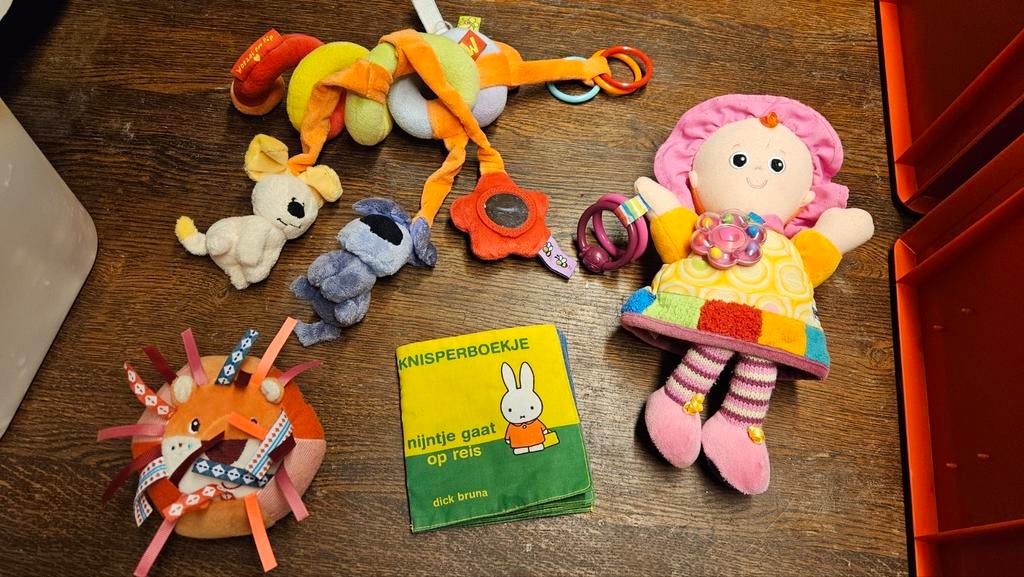 Baby Speelgoed Set, Kinderen en Baby's, Speelgoed | Babyspeelgoed, Gebruikt, Rammelaar, Met geluid, Ophalen of Verzenden