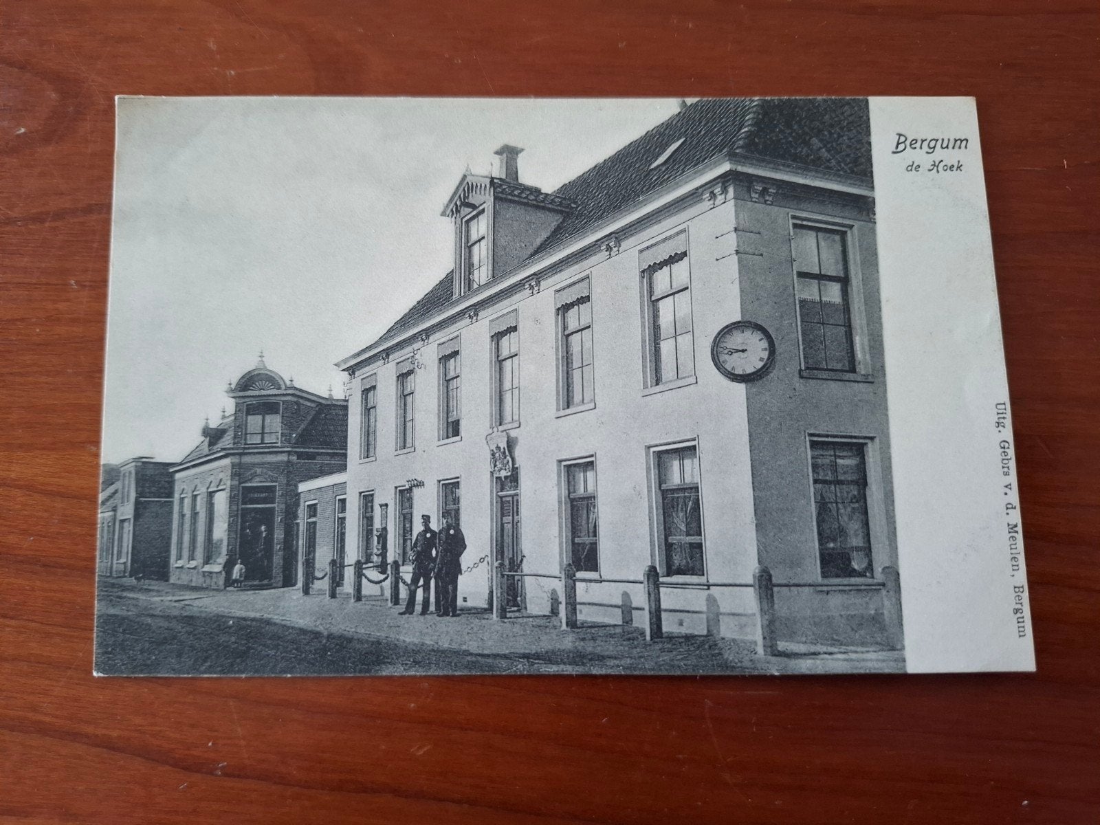 Oude Ansichtkaart Bergum de Hoek - Uitg. Gebr. v.d. Meulen, Verzamelen, Ansichtkaarten | Nederland, Ongelopen, Friesland, Voor 1920